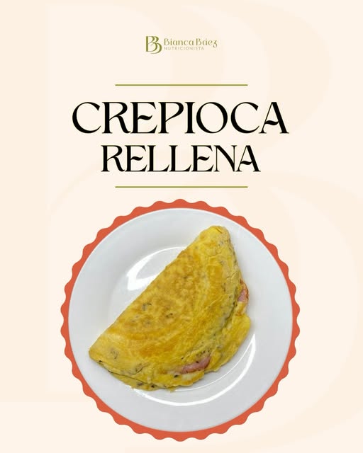 Receta de crepioca rellena
