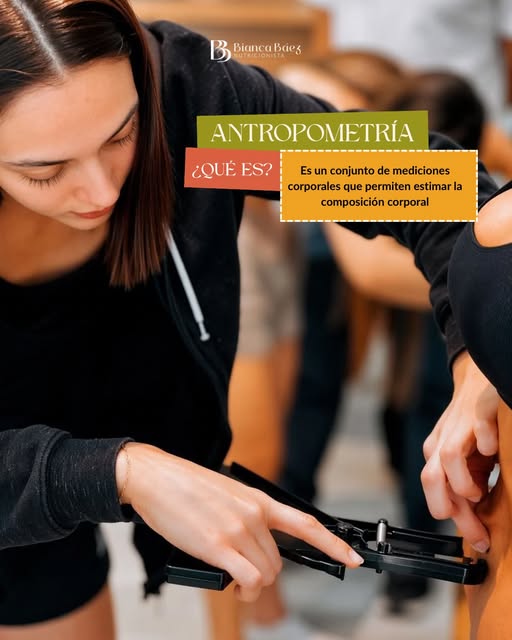 ¿Qué es la antropometría? Medición con plicómetro para estimar la composición corporal