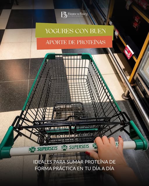 Yogures con buen aporte de proteínas, ideales para el día a día